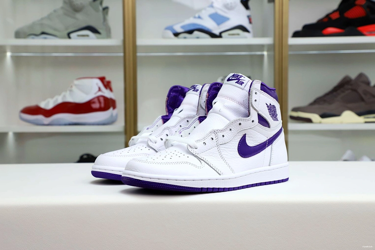 1 OG Air Court Purple Jordan High 0825
